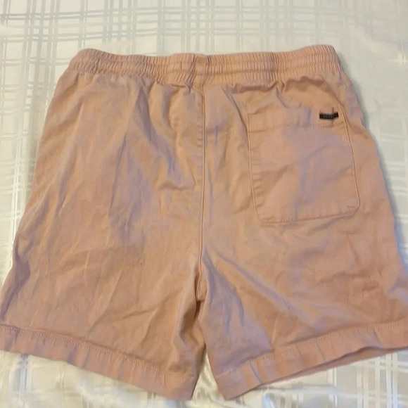 PacSun Los Angeles Pink Cotton Spandex Elastic Waist Shorts - Picture 10 of 10